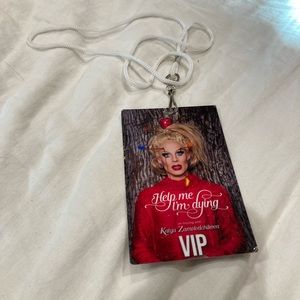 Katya Zamolodchikova Help Me I’m Dying Tour VIP Pass